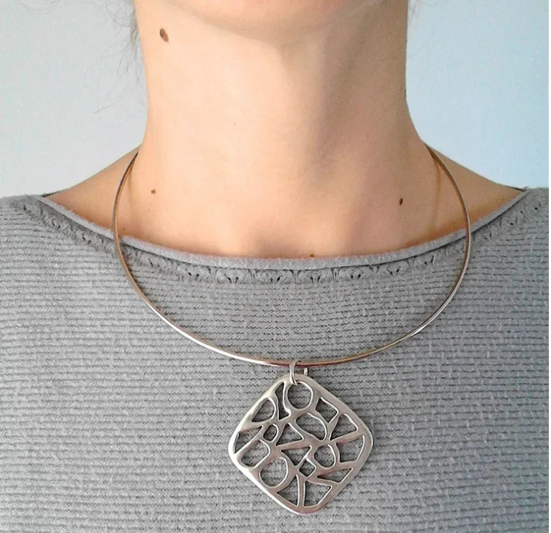 Bohemian Ethnic Wind Imitation Pearl Braided Necklaces Women Retro Hand-woven Beads Double Layer Rope Chain Vacation Jewelry