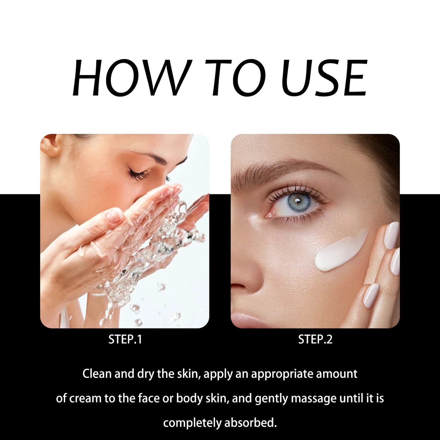 Hyaluronic Acid Firming Face Cream 100ml Intense Moisturizing Anti Aging Cream For Dry Skin Hydrating Wrinkle Reduction Cream