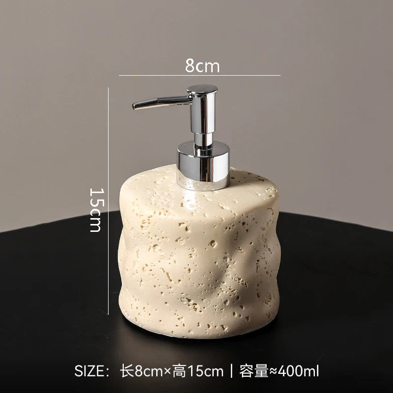 Simplicity Resin Lotion Bottle Bathroom Shower Gel Shampoo Bottle Soap Dispenser Empty Bottle Bathroom Supplies