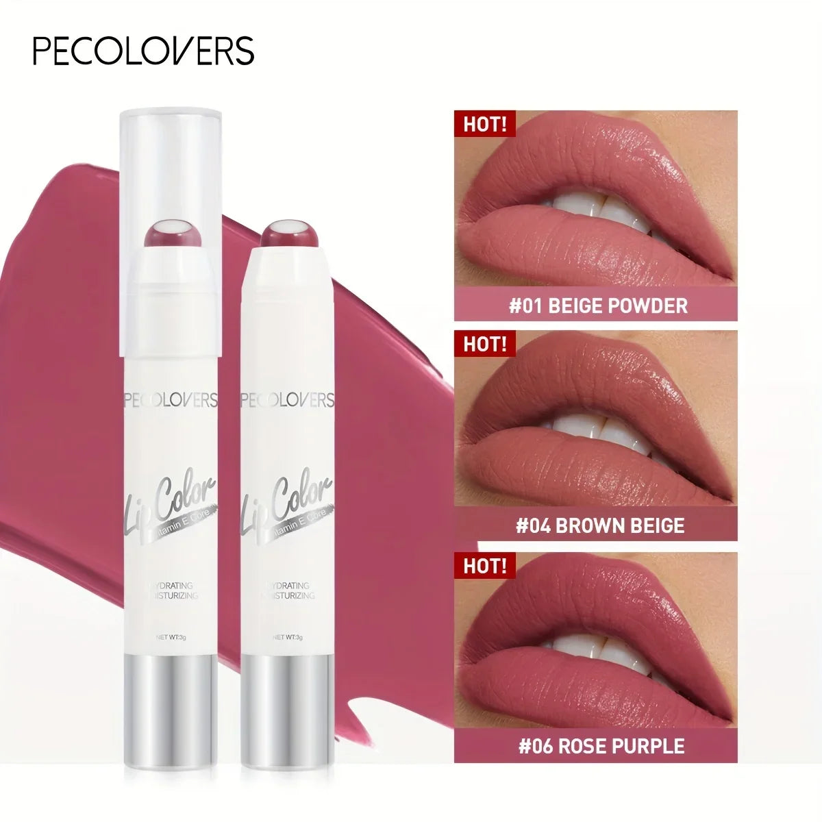 Nude Sandwich Lipstick Cute Moisturizing Long-lasting Non-stick Cup Lip Glaze Makeup Lip Balm Moisturizing Lip Gloss Base
