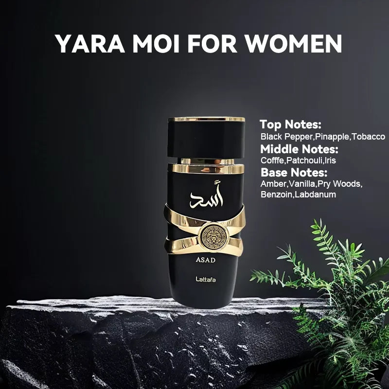 35ML/100ML Arabian Men's Perfume Long-lasting Fragrance High-quality Fresh Eau De Toilette Spray Pheromone Men's Perfume