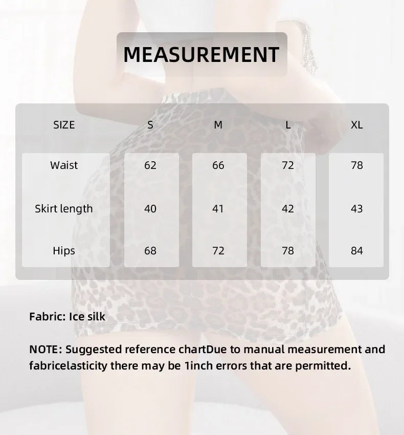Slimming Short Mini Skirt Sexy Leopard Print Women's Fashion Summer New Style Half-length Skirts Hot Girl Sexy Female Skirts