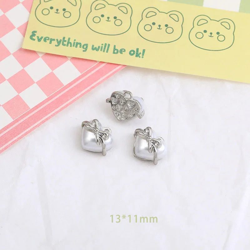 Wholesale Y2K Silver Charms for Jewelry Making Accessories DIY Pendant Necklace Bracelet Earring Women Girl Luxury Female Gift