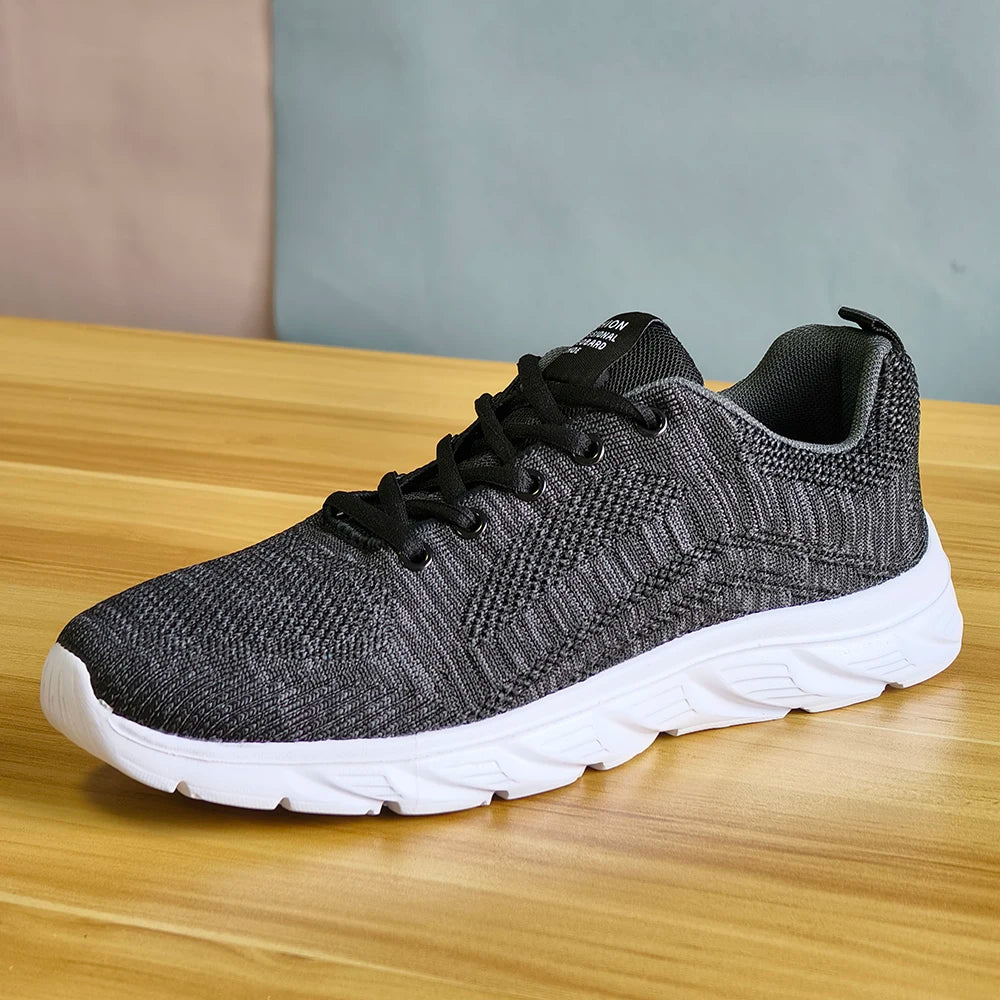 Breathable Mesh Men Sneakers Plus Size 39-46 Sport Casual Shoes For Men Lightweight Cushioning Walking Shoes