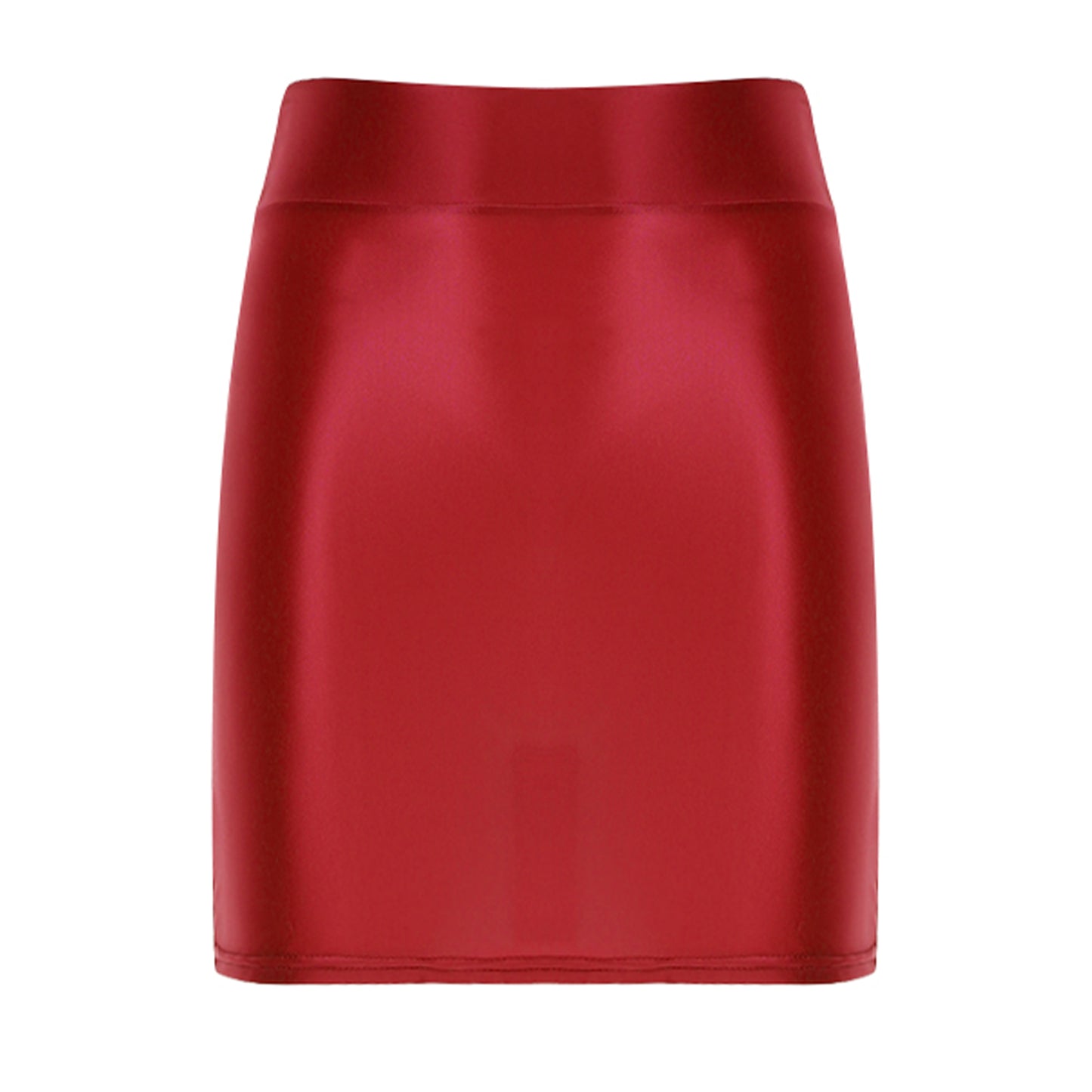 Skirts for Women Korean Fashion Mini Skirts Solid Color Sexy Miniskirt Clubwear Glossy Ruffled Short Rave Mini Skirt Y2k Clothes