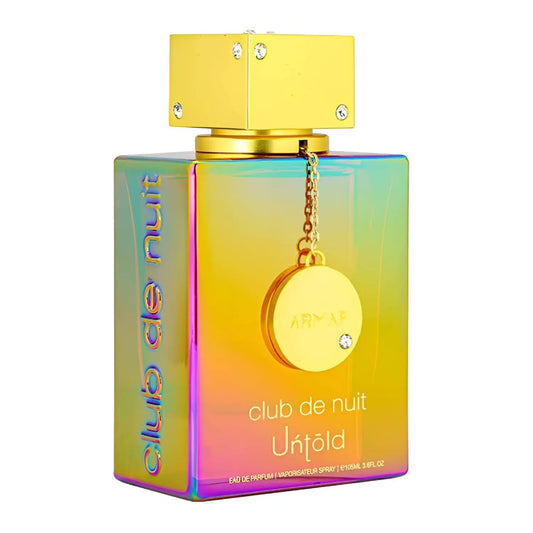 Armaf Club De Nuit Untold EDP 105ml Warm Amber Woody Long Lasting Unisex Perfume Ideal Holiday Gift for Him Her