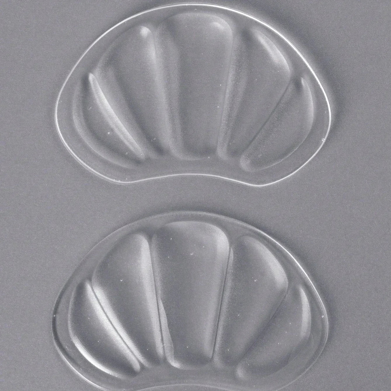 1 Pairs Clear Silicone Heel & Forefoot Cushion Pads Unisex Comfort for High Heels Sneakers Summer Wear (Lightweight Breathable)