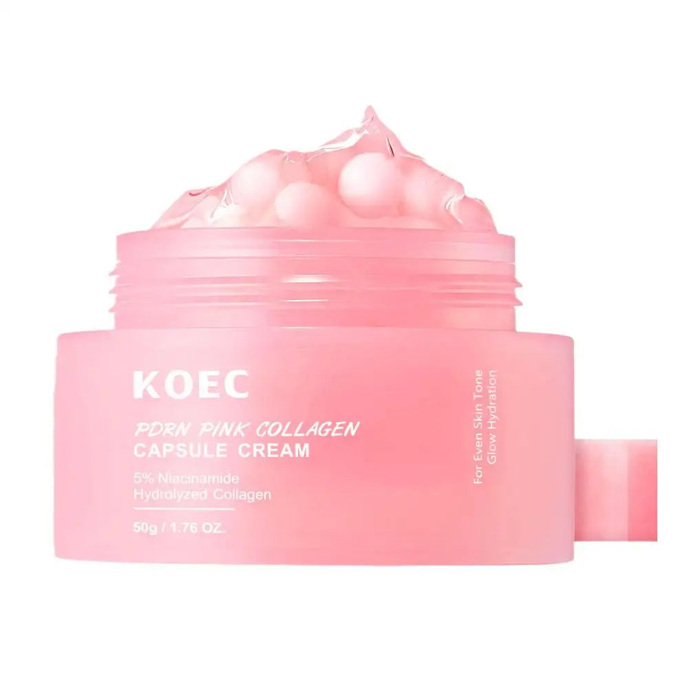 Koec Collagen Capsule Cream Long-lasting Moisturizing Skin Care Smoothing Deep Hydrating Nourishing Gentle Non-irritating