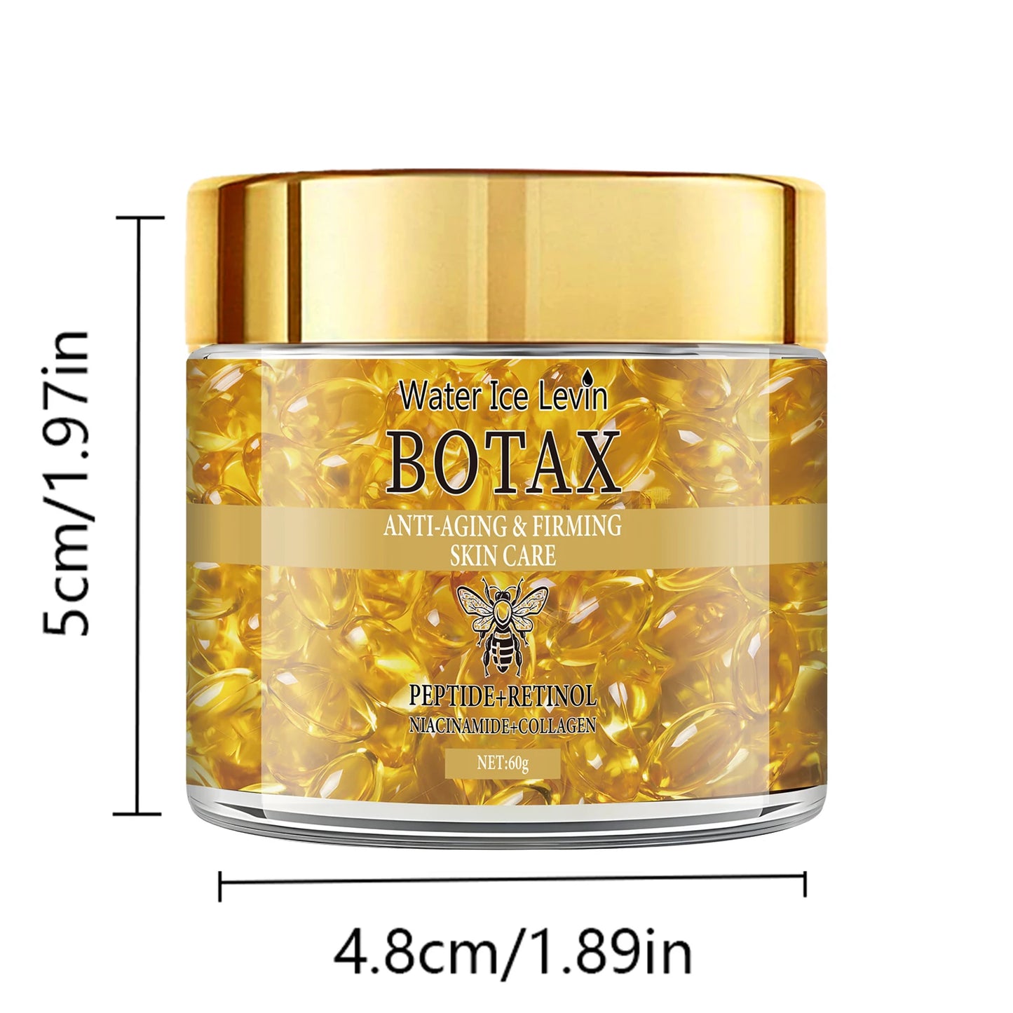 Contains Deep Moisturizing and Firming Cream with Retinol, Collagen, Vitamin C and Hyaluronic Acid, Smoothes and Lifts Skin, Looks Youthful and Gentle Daily Retinol Cream