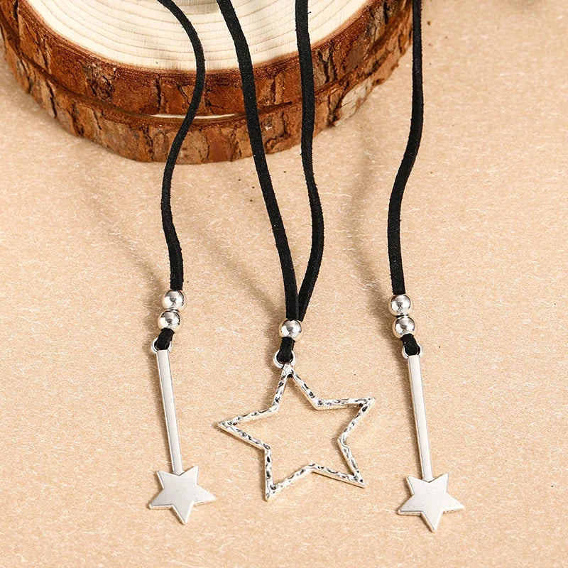 Bohemian Ethnic Wind Imitation Pearl Braided Necklaces Women Retro Hand-woven Beads Double Layer Rope Chain Vacation Jewelry