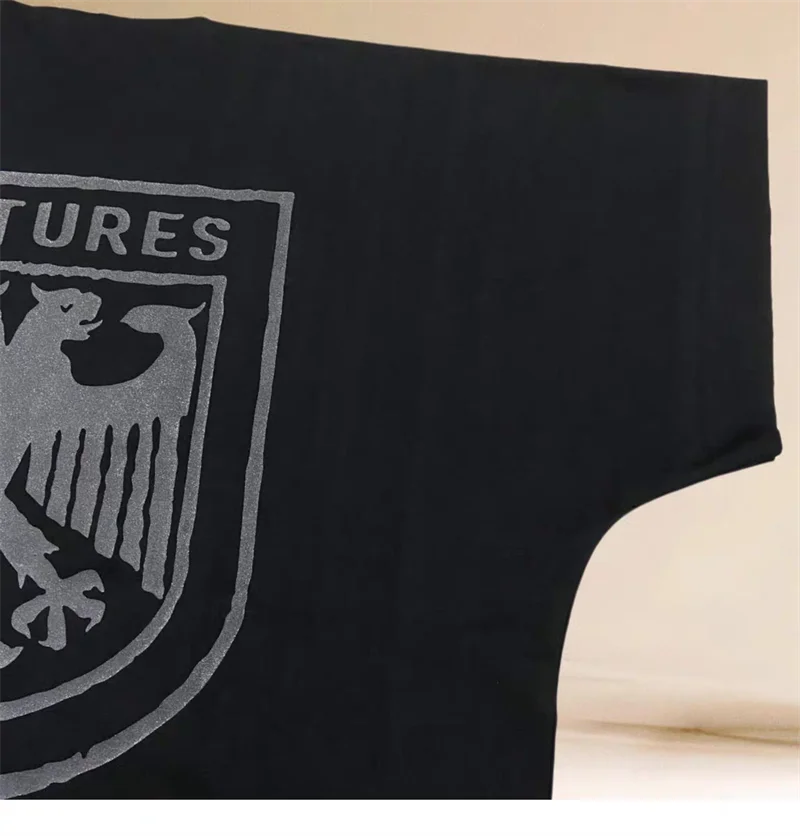 Kanye West Vultures Music Album Graphic YZY T Shirts Men Women Oversized T-shirts Male T-shirt Top Tees