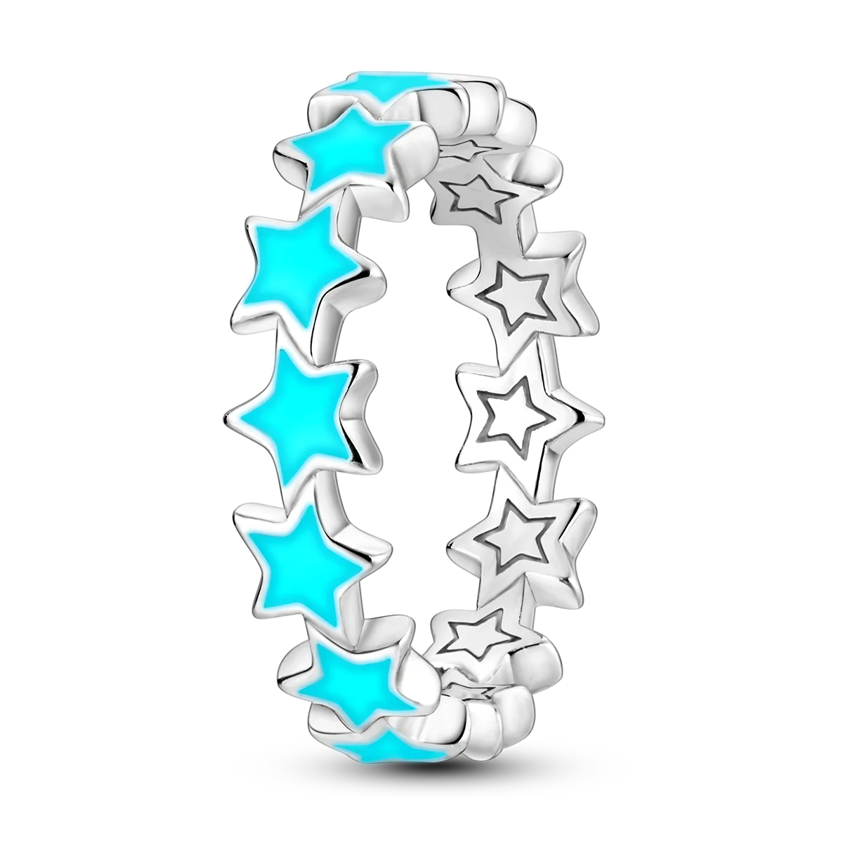 Silver Plated Women Luxury Stackable Ring Real Infinite Flower Daisy Fine Jewelry Rings For Engagement Weddling Party