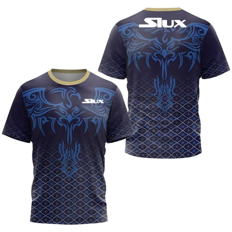 New SIUX Men's Quick Dry T-shirt Summer Sweat Running Sweatshirt Short Sleeve Breathable Badminton Tennis Volleyball Sports Tops