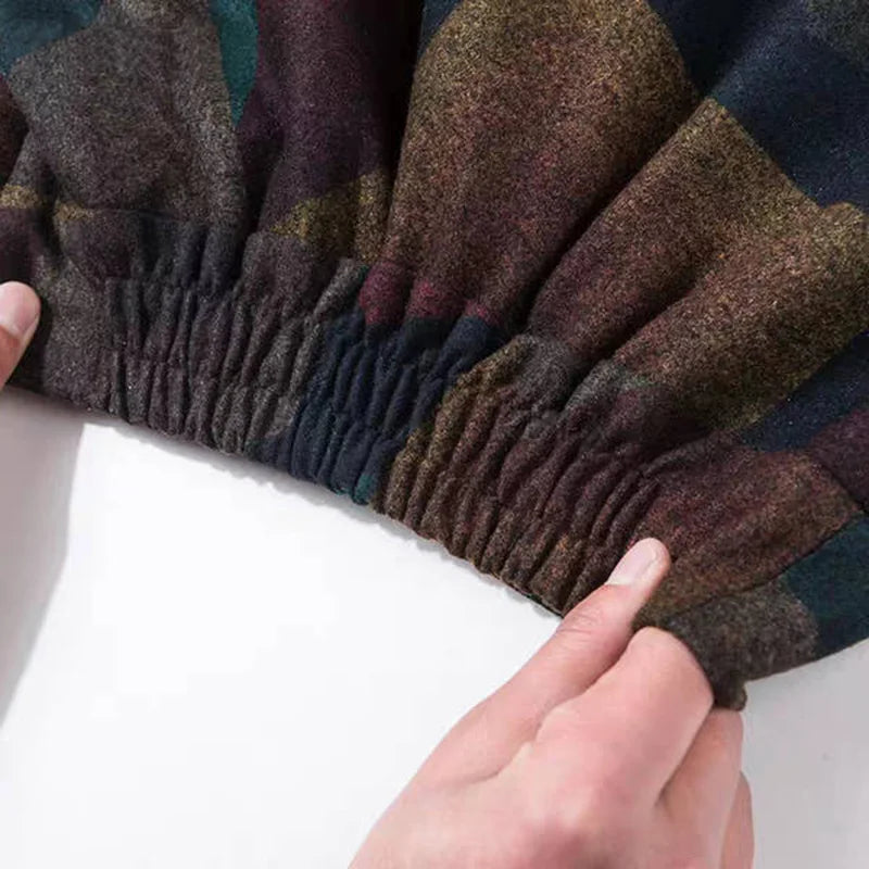 Ladies Skirt Women 1* Cocktail Autumn High Waist Fashion Evening Loose Vintage Party Pleated Maxi Plus Size Printed