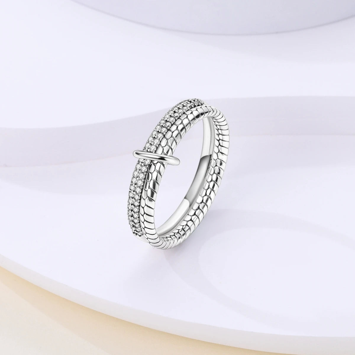 Silver Plated Women Luxury Stackable Ring Real Infinite Flower Daisy Fine Jewelry Rings For Engagement Weddling Party