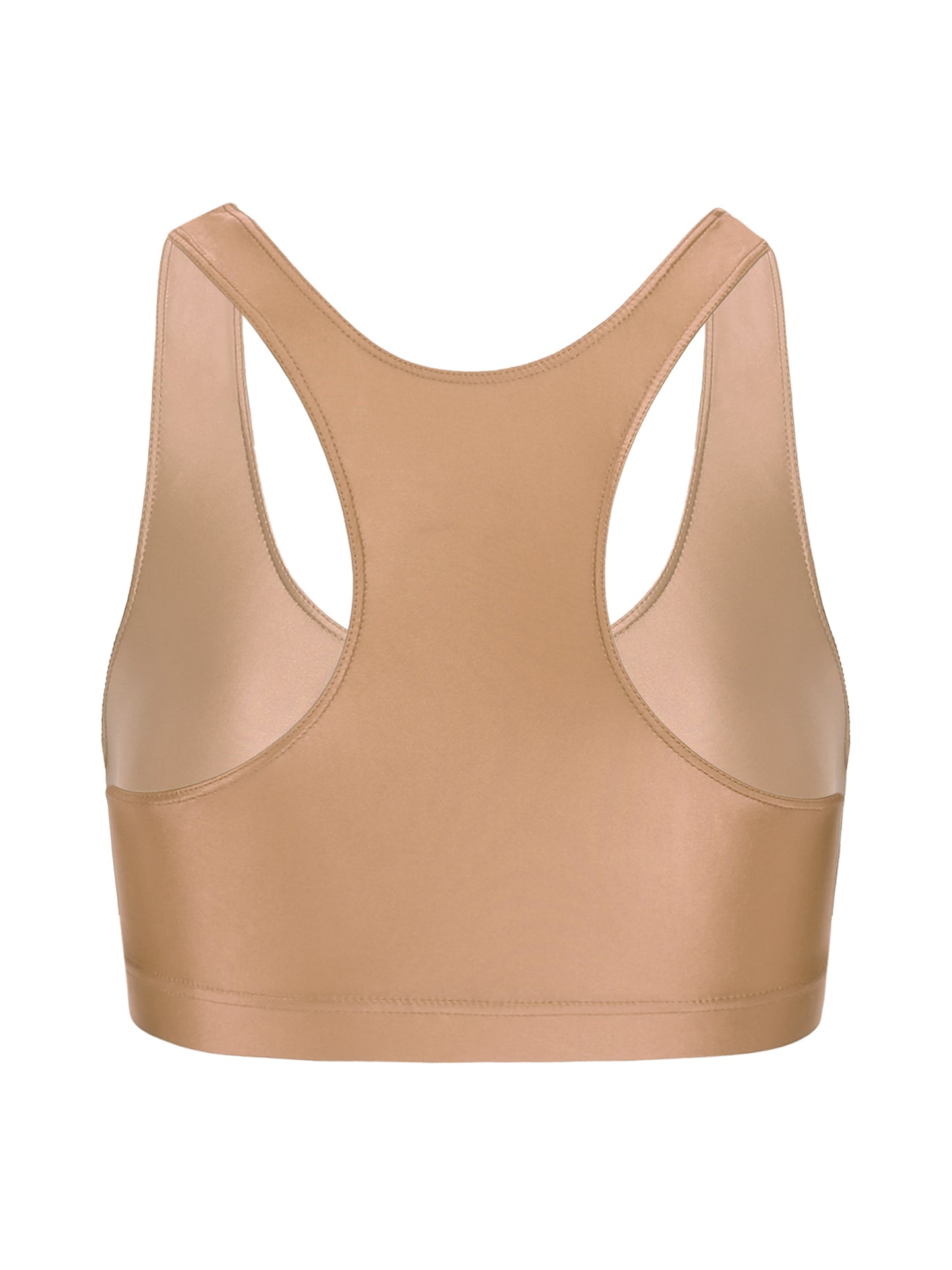 Women Glossy Swimsuit Outfit Oil Shiny Camis Crop Top Sports Fitness Smooth Tank Tops T-shirt With Panties Boxer Shorts Swimwear