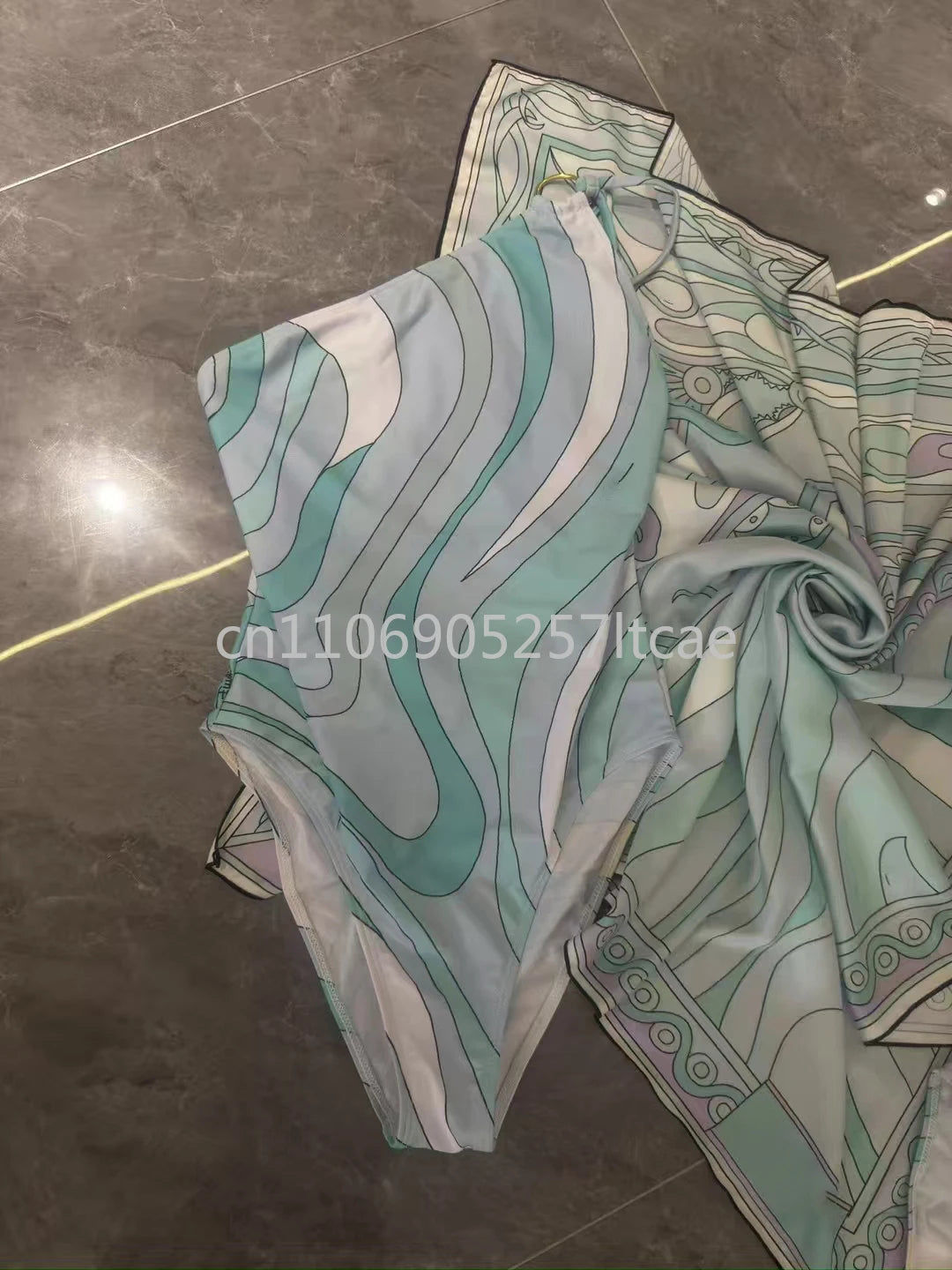 Luxury Design Women's Scarf Bikini Sets Letter Signature Logo Designer Brand Lady Headband Swimsuits