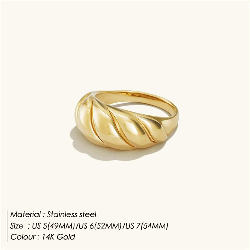 Fashion Ring 316L Stainless Steel Ring Anillo Ringen Mujer Women Rings Bague Couple Matching Jewlery Fashion Gifts Do not fade