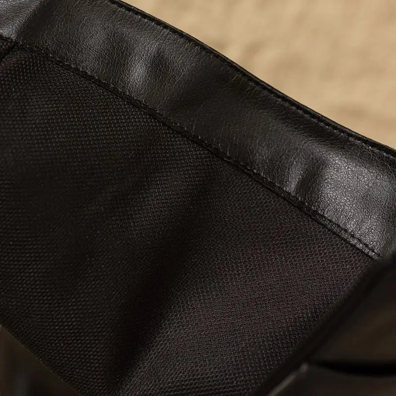 REAVE CAT Classic Women Knee High Boots Round Toe Block Heels 7.5cm 51 52 Pleated Fashion Booties