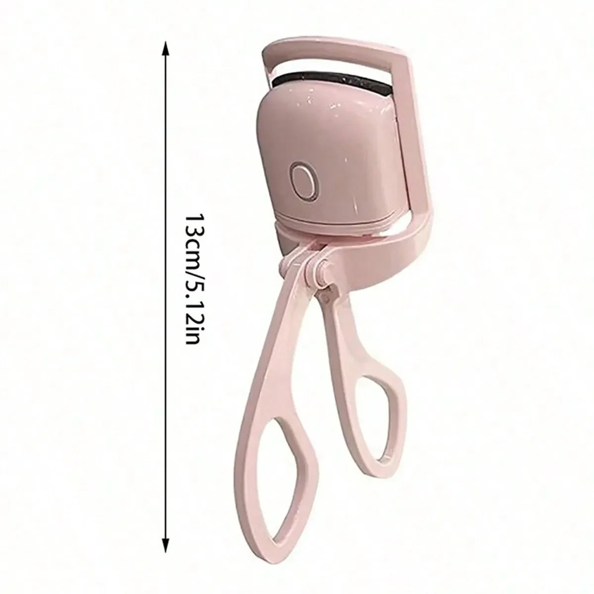 Quick-Heat Heated Eyelash Curler - USB Rechargeable, Portable & Long-Lasting Lash Curler With Adjustable Temperatures, Perfect