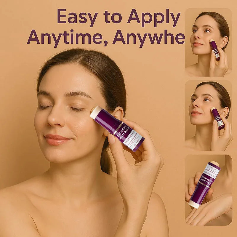 Calcium Volume Multi Balm Korean Skincare Stick Face & Eye Cream Collagen Deep Moisturizing Anti-Wrinkle Suitable for Pre Makeup