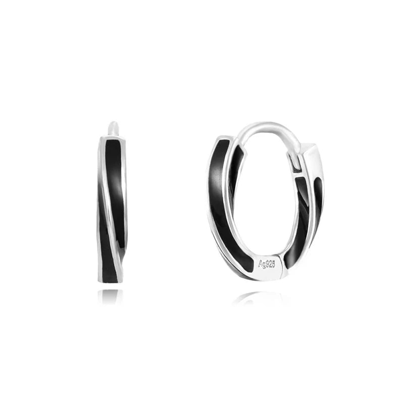 CRMYA Black CZ Zircon Dripping Oil Women's Earrings Set Fashion Gold color Earring Accessories For Women 2025 Jewelry Wholesale