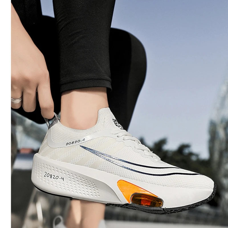 NEW Running Shoe Air Cushion Speciality Marathon Men Sports Breathable Lightweight Women's Comfortable Athletic Nonskid Sneakers