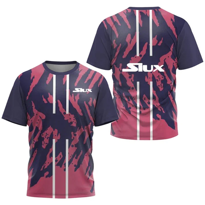 New SIUX Men's Quick Dry T-shirt Summer Sweat Running Sweatshirt Short Sleeve Breathable Badminton Tennis Volleyball Sports Tops