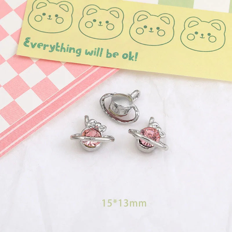 Wholesale Y2K Silver Charms for Jewelry Making Accessories DIY Pendant Necklace Bracelet Earring Women Girl Luxury Female Gift