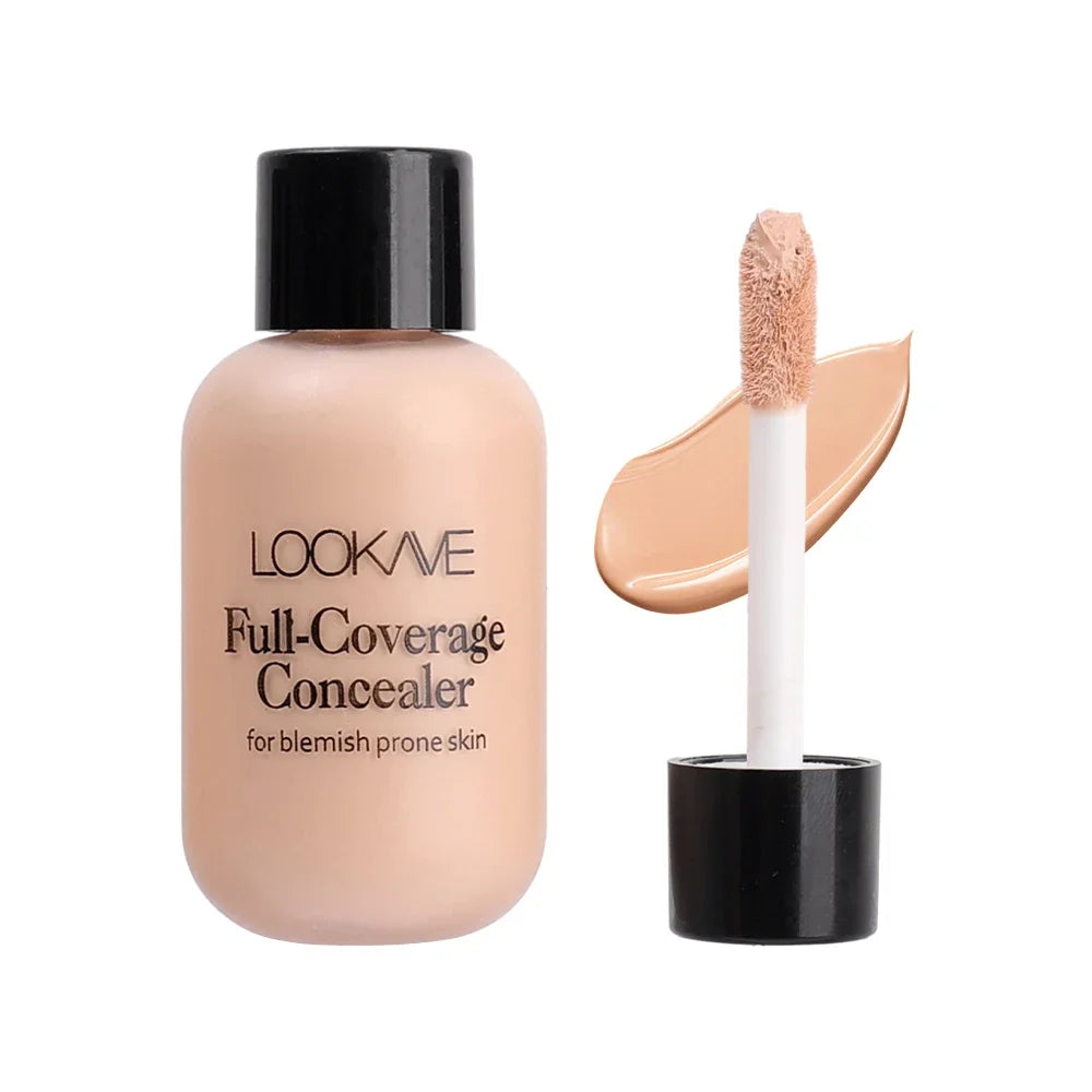 Waterproof Matte Concealer Cream Full Coverage Acne Dark Circles  Oil Control Lasting Liquid Foundation Facial Makeup Cosmetics