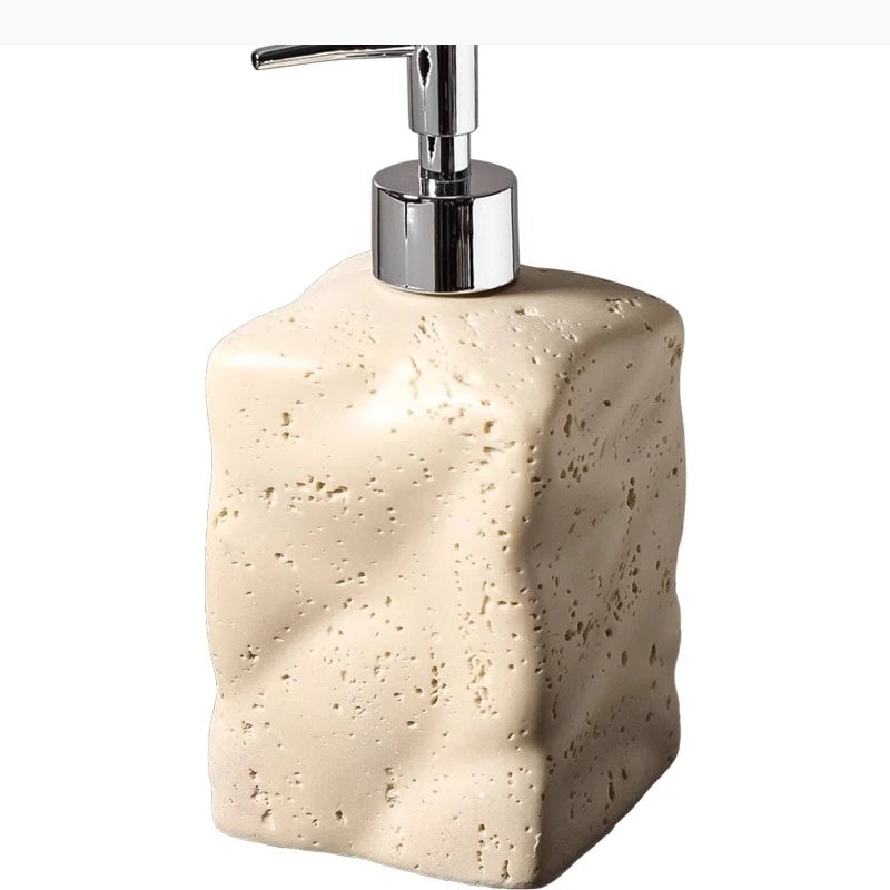 Simplicity Resin Lotion Bottle Bathroom Shower Gel Shampoo Bottle Soap Dispenser Empty Bottle Bathroom Supplies